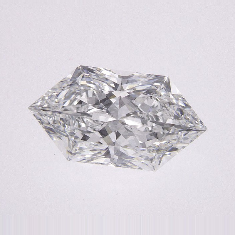 1.26 ct Lab-Grown Diamond – D VS1 – Elongated Hexagon Duchess Faceted-cut – IGI Certified — Sapphire Row · cut7