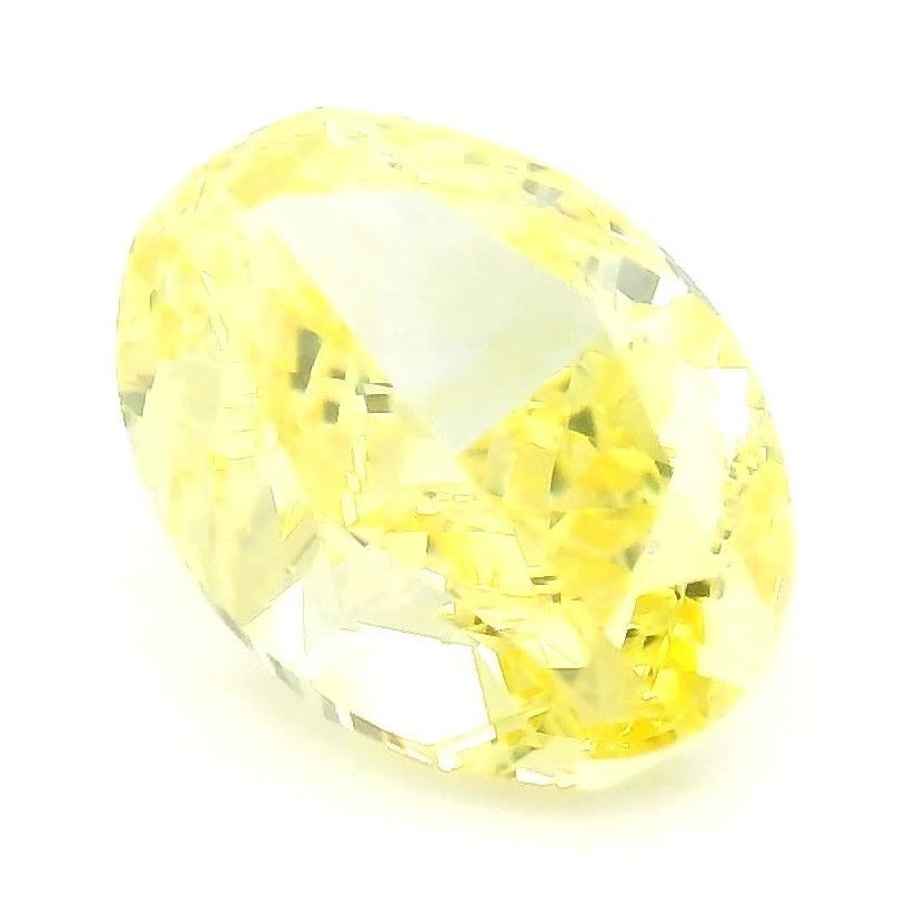 1.24 ct Lab-Grown Fancy Intense Yellow Diamond – IF – Oval Cut – IGI Certified — Sapphire Row · cut7
