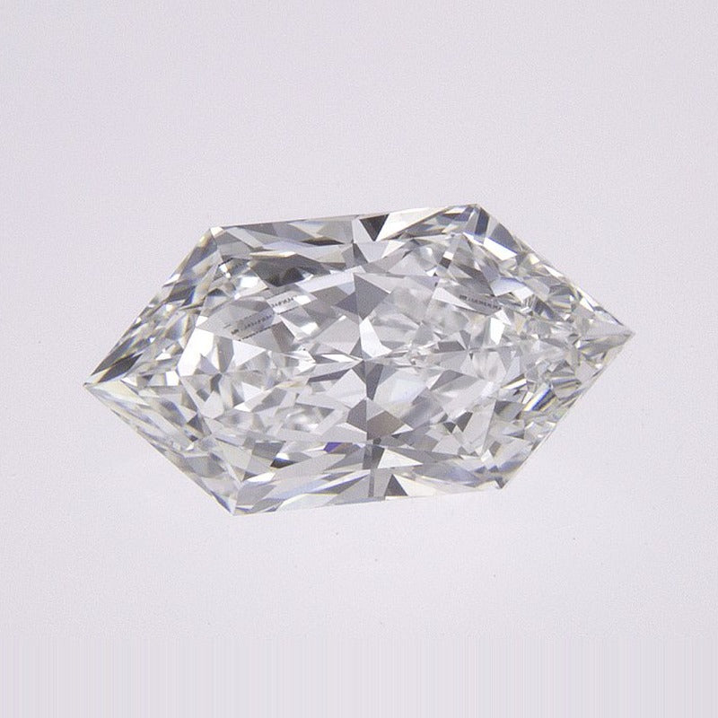 1.19 ct Lab-Grown Diamond – E VVS2 – Elongated Hexagon Duchess Faceted-cut – IGI Certified — Sapphire Row · cut7