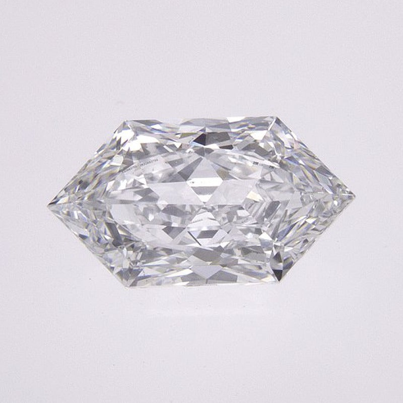 1.15 ct Lab-Grown Diamond – D VS1 – Elongated Hexagon Duchess Faceted-cut – IGI Certified — Sapphire Row · cut7