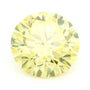 1.09 ct Lab-Grown Fancy Vivid Yellow Diamond – VS1 – Round Cut – IGI Certified — Sapphire Row · cut7