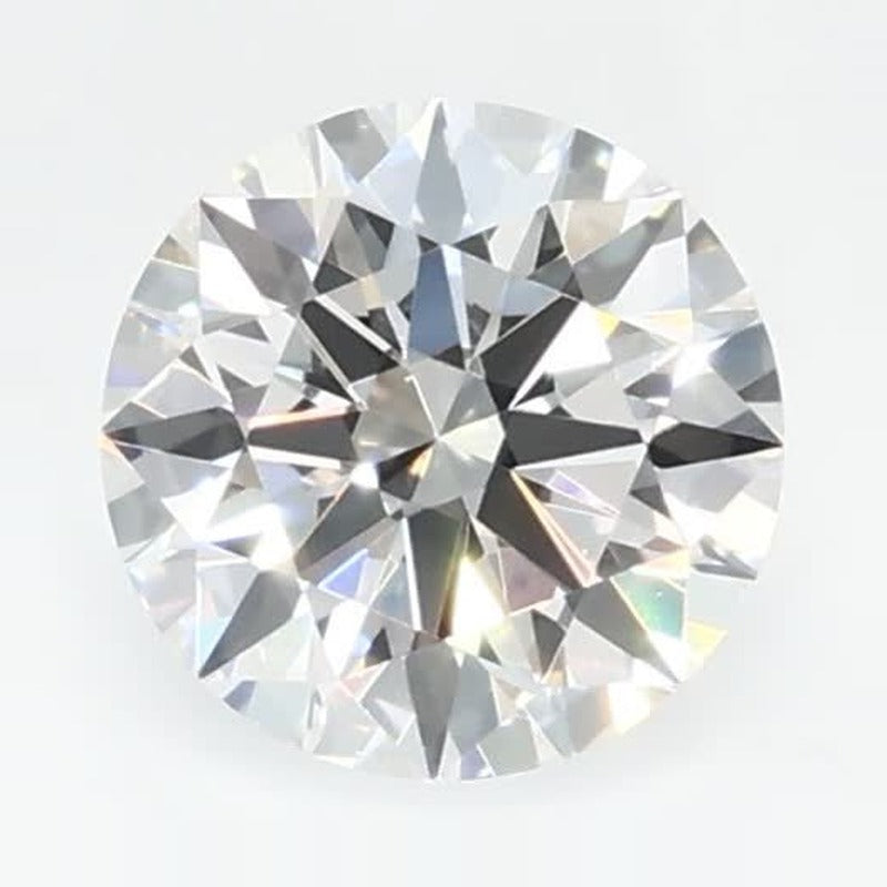 0.51 ct Lab-Grown Diamond – F VVS2 – Round Cut – GCAL Certified — Sapphire Row · cut7