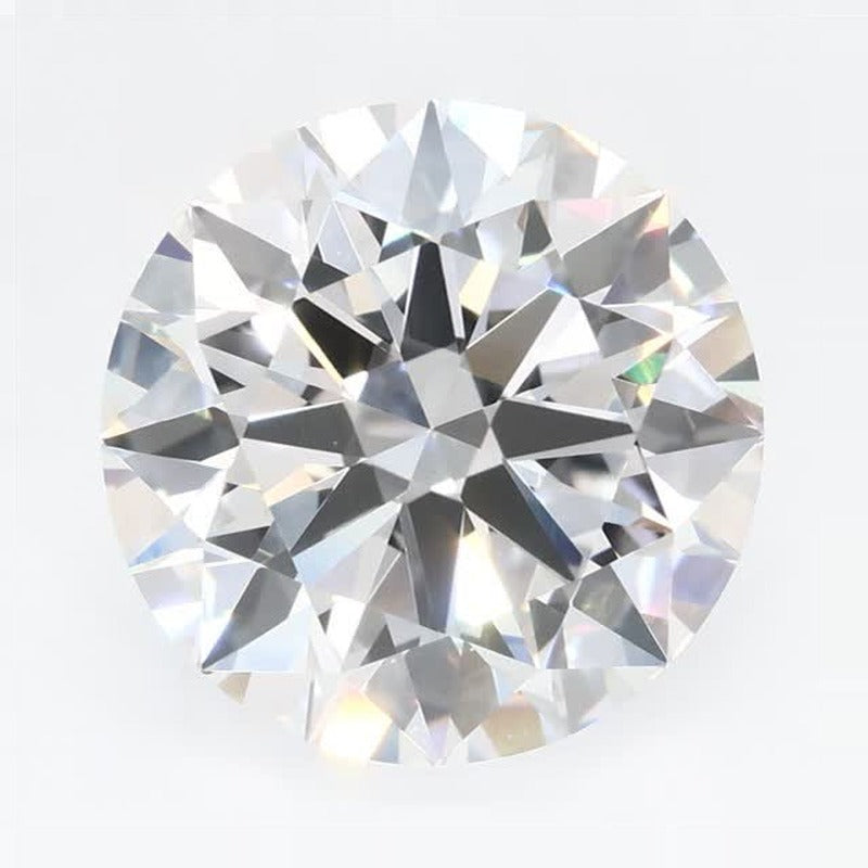 4.38 ct Lab-Grown Diamond – E VVS2 – Round Cut – GCAL Certified — Sapphire Row · cut7