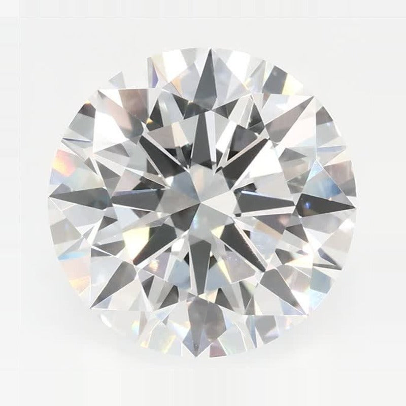 3.51 ct Lab-Grown Diamond – F VVS2 – Round Cut – GCAL Certified — Sapphire Row · cut7
