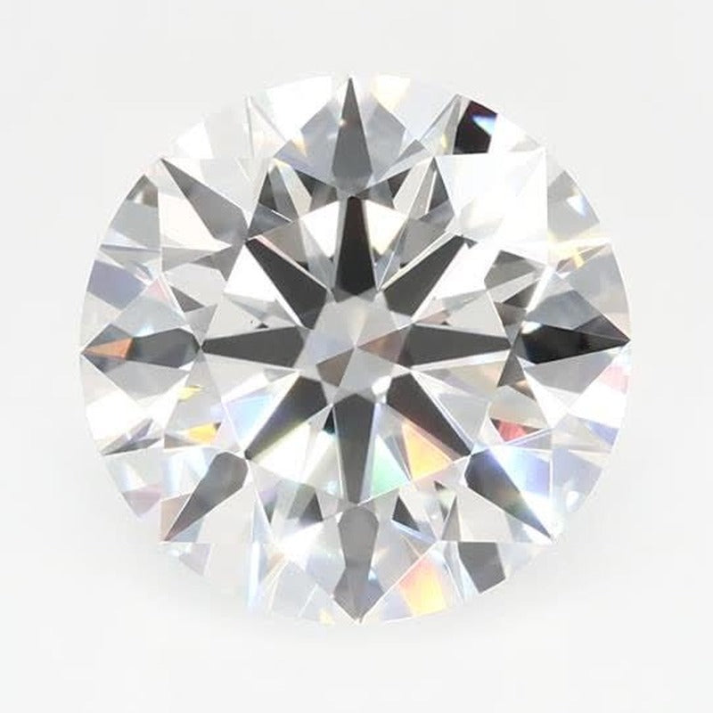 3.08 ct Lab-Grown Diamond – F VS1 – Round Cut – GCAL Certified — Sapphire Row · cut7