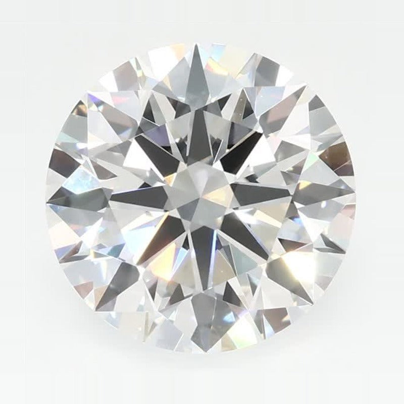3.08 ct Lab-Grown Diamond – F VVS2 – Round Cut – GCAL Certified — Sapphire Row · cut7