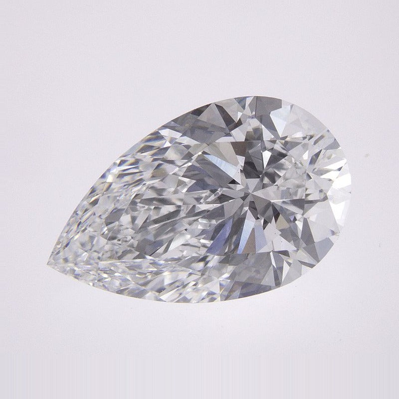 2.93 ct Lab-Grown Diamond – D VVS2 – Pear Cut – IGI Certified — Sapphire Row · cut7