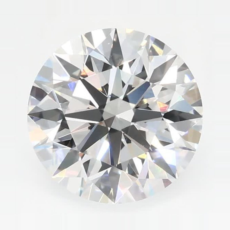 2.06 ct Lab-Grown Diamond – F VVS2 – Round Cut – GCAL Certified — Sapphire Row · cut7