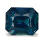 2.04 ct Natural Teal Blue Sapphire (Heated) – Emerald Cut — Sapphire Row · cut7