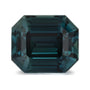 2.01 ct Natural Teal Blue Sapphire (Heated) – Emerald Cut — Sapphire Row · cut7