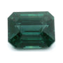 1.55 ct Natural Teal Blue Sapphire (Heated) – Emerald Cut — Sapphire Row · cut7