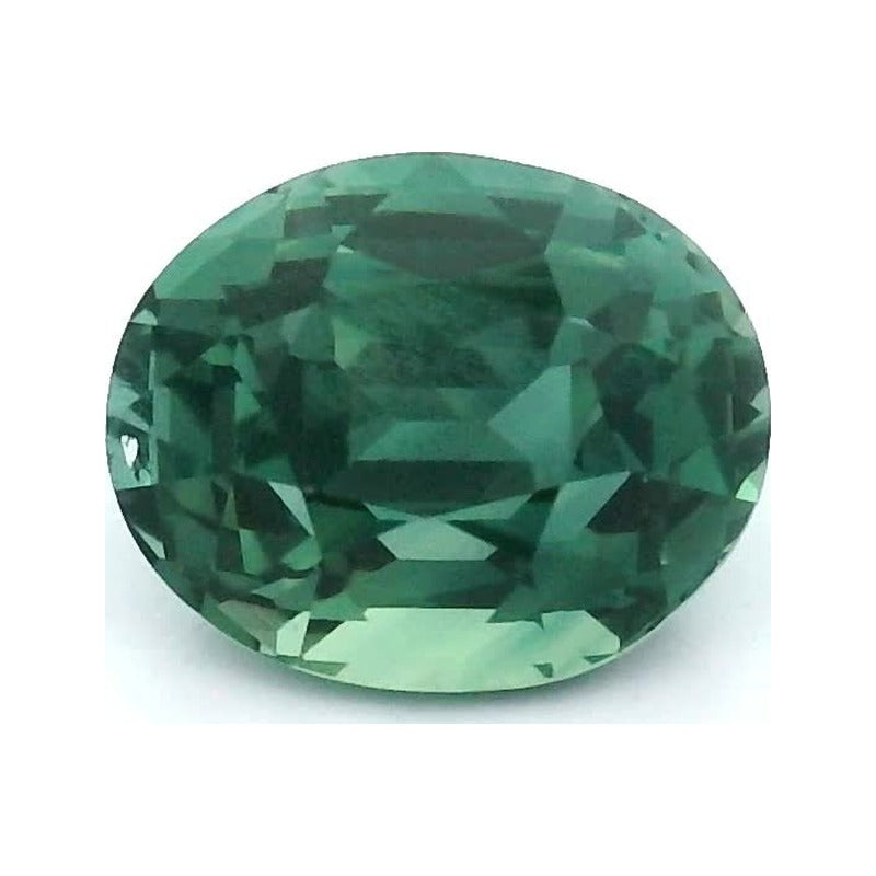 1.10 ct Natural Teal Blue Sapphire (Heated) – Oval Cut — Sapphire Row · cut7