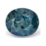 0.73 ct Natural Teal Blue Sapphire (Heated) – Oval Cut — Sapphire Row · cut7