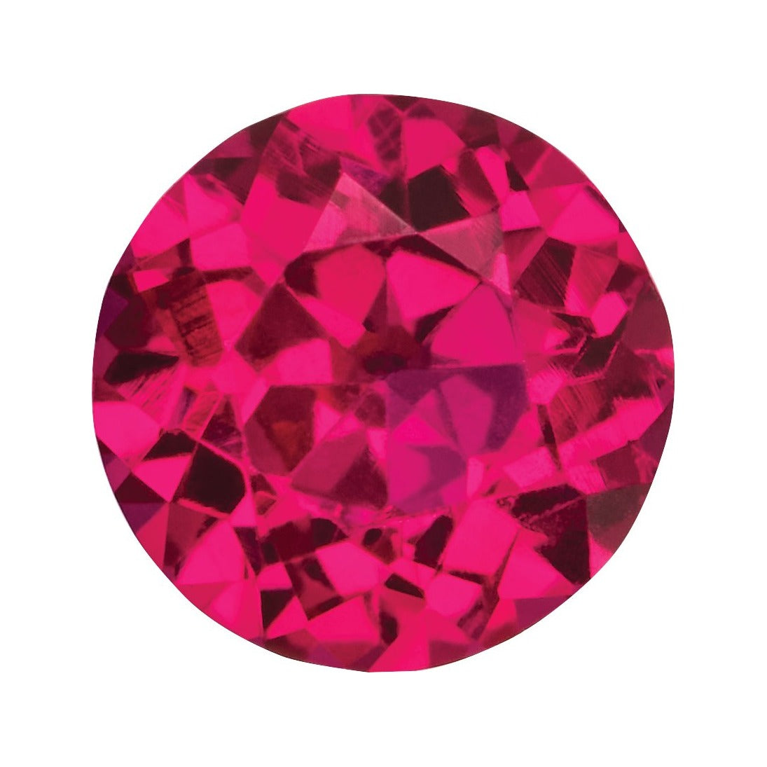 4 mm Lab-Grown Dark Red Ruby – Round Cut – Eye-Clean Quality — Sapphire Row · cut7