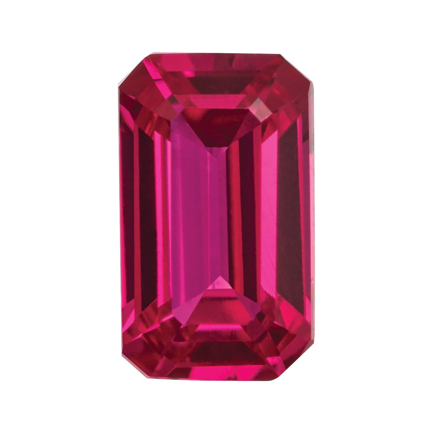 5x3 mm Lab-Grown Dark Red Ruby – Emerald Cut – Eye-Clean Quality — Sapphire Row · cut7