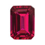 7x5 mm Lab-Grown Dark Red Ruby – Emerald Cut – Eye-Clean Quality — Sapphire Row · cut7