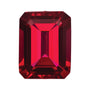 9x7 mm Lab-Grown Dark Red Ruby – Emerald Cut – Eye-Clean Quality — Sapphire Row · cut7
