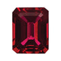 10x8 mm Lab-Grown Dark Red Ruby – Emerald Cut – Eye-Clean Quality — Sapphire Row · cut7
