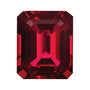 11x9 mm Lab-Grown Dark Red Ruby – Emerald Cut – Eye-Clean Quality — Sapphire Row · cut7