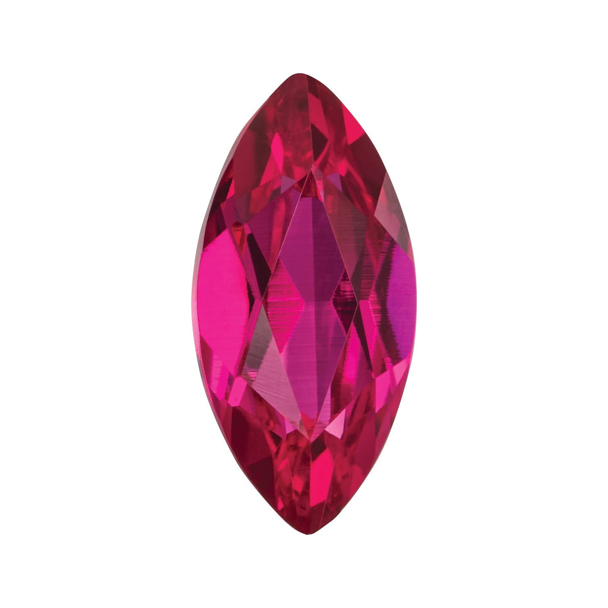 7x3.5 mm Lab-Grown Dark Red Ruby – Marquise Cut – Eye-Clean Quality — Sapphire Row · cut7