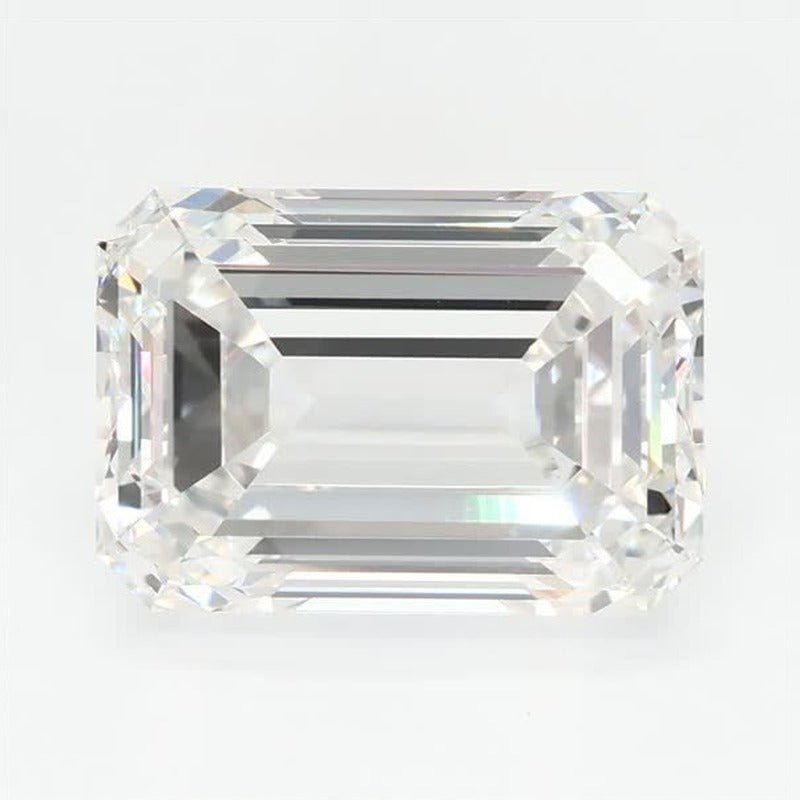 4.02 ct Lab-Grown Diamond – F VVS2 – Emerald Cut – GCAL Certified — Sapphire Row · cut7
