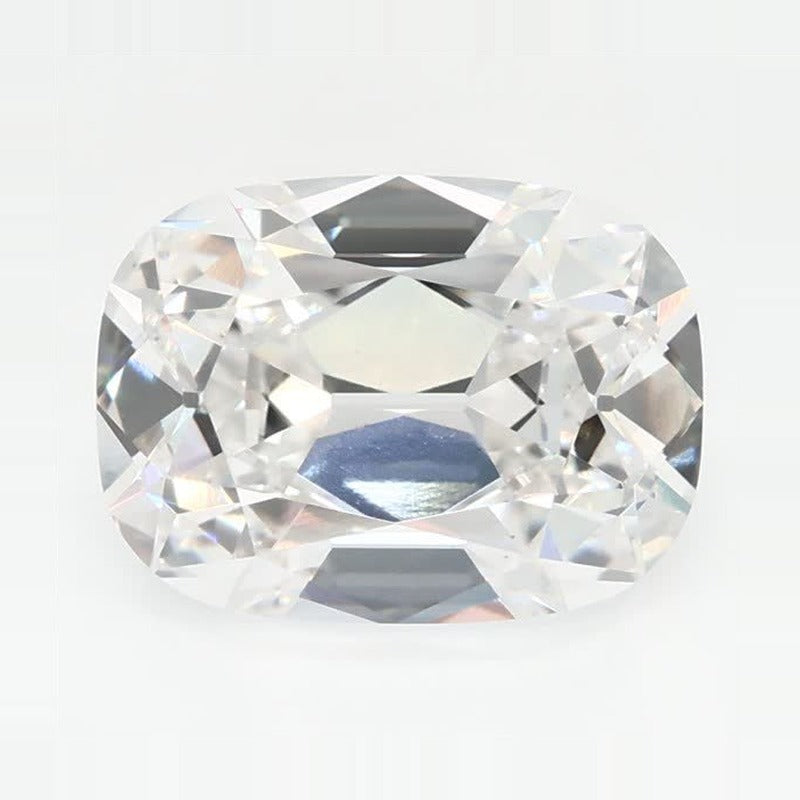 3.22 ct Lab-Grown Diamond – E VS1 – Elongated Cushion Old Mine Cut – GCAL Certified — Sapphire Row · cut7