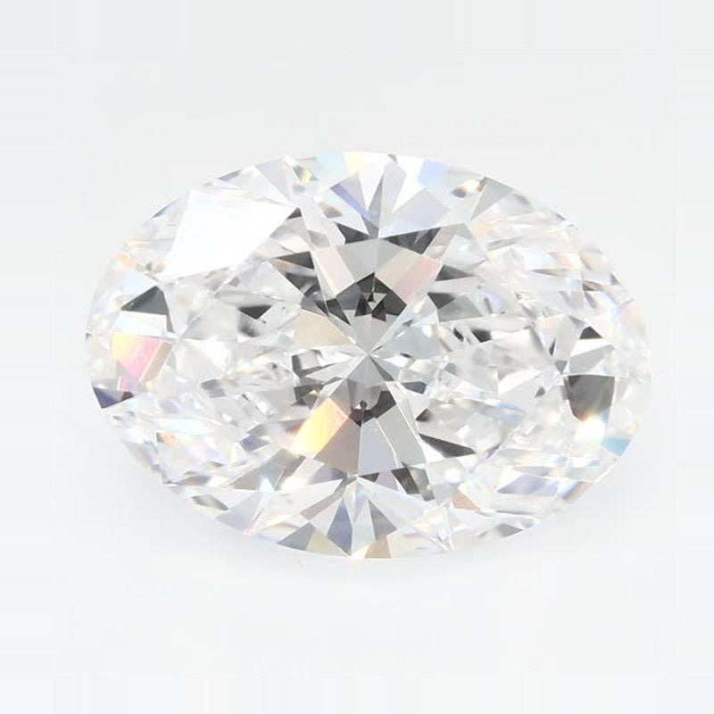 3.09 ct Lab-Grown Diamond – D VVS2 – Oval Cut – GCAL Certified — Sapphire Row · cut7