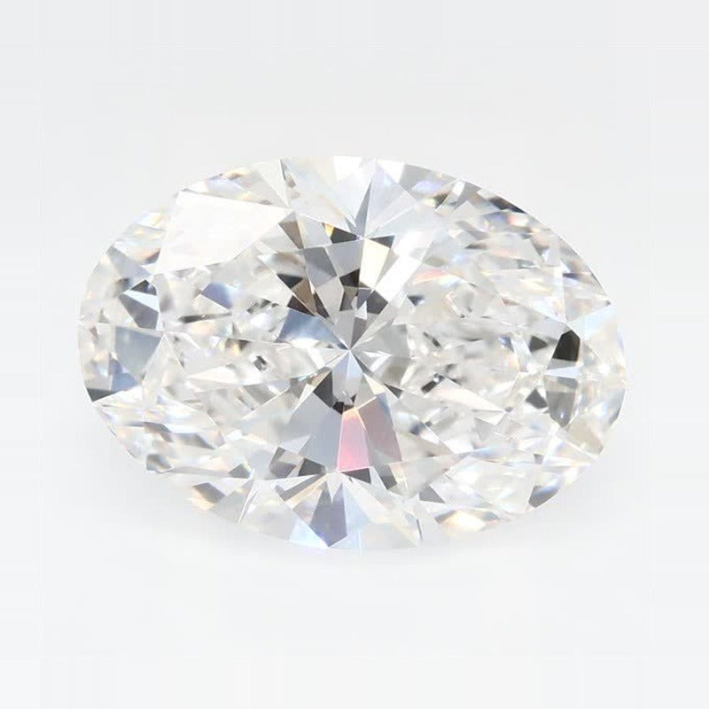 3.08 ct Lab-Grown Diamond – E VVS1 – Oval Cut – GCAL Certified — Sapphire Row · cut7