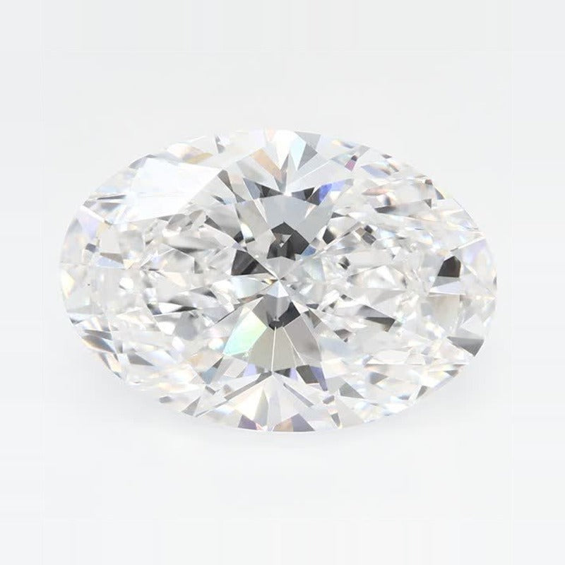 3.08 ct Lab-Grown Diamond – D VS1 – Oval Cut – GCAL Certified — Sapphire Row · cut7