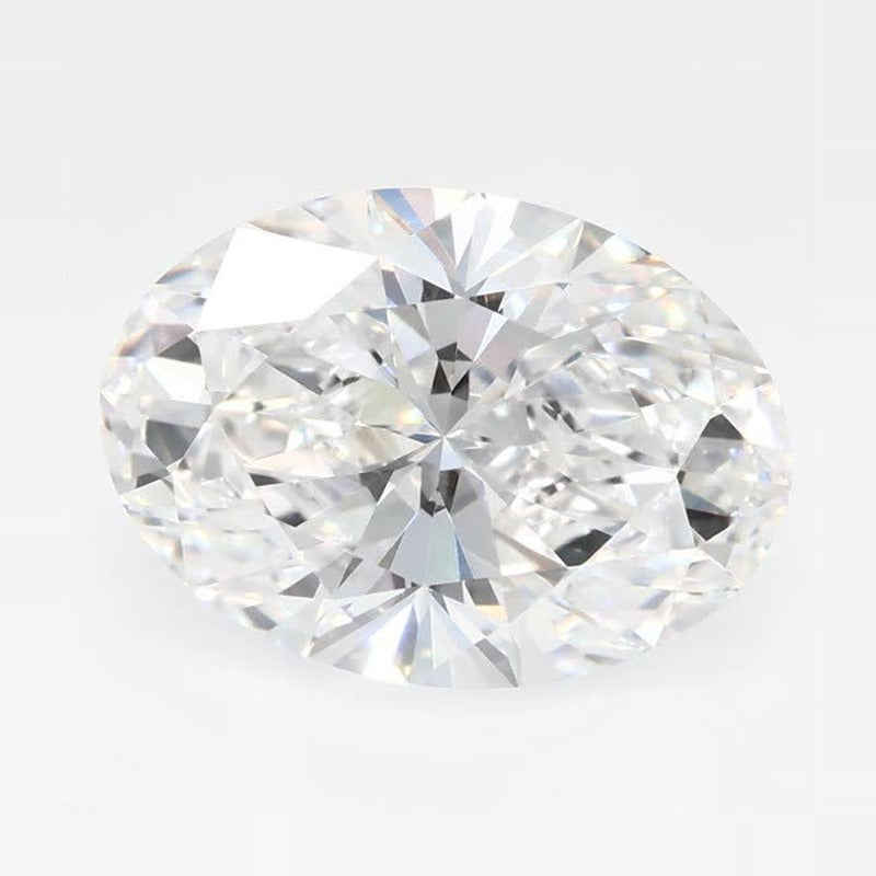 3.08 ct Lab-Grown Diamond – D VVS2 – Oval Cut – GCAL Certified — Sapphire Row · cut7