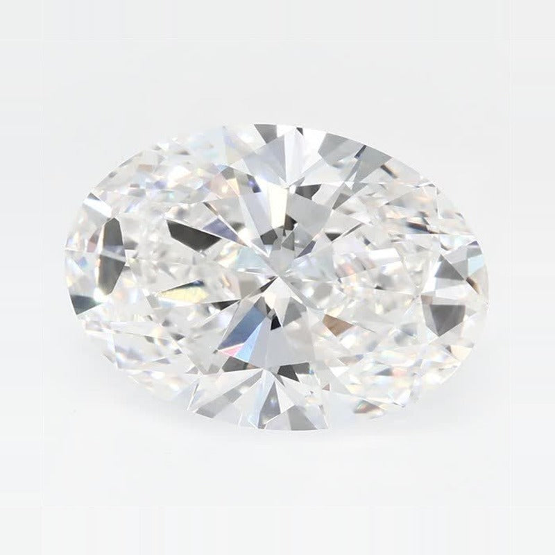 3.08 ct Lab-Grown Diamond – D VVS2 – Oval Cut – GCAL Certified — Sapphire Row · cut7