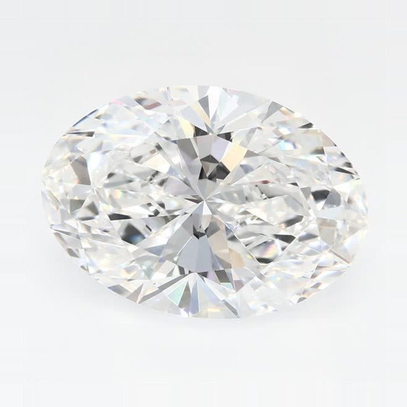 3.07 ct Lab-Grown Diamond – D VVS2 – Oval Cut – GCAL Certified — Sapphire Row · cut7