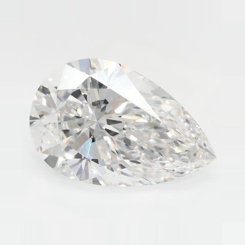 3.06 ct Lab-Grown Diamond – F VS1 – Pear Cut – GCAL Certified — Sapphire Row · cut7