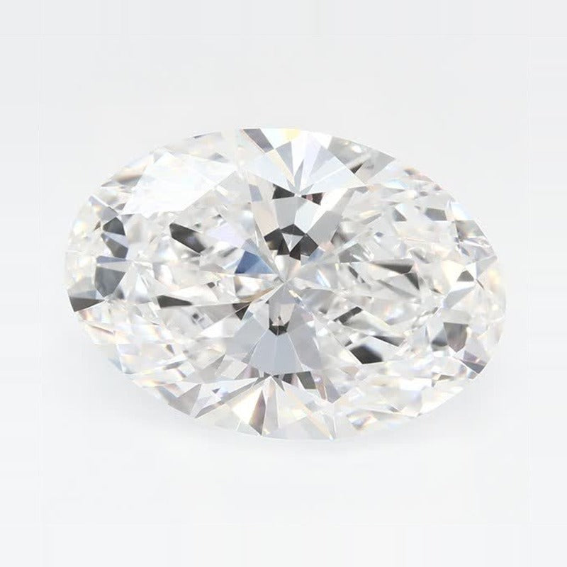 3.06 ct Lab-Grown Diamond – D VVS1 – Oval Cut – GCAL Certified — Sapphire Row · cut7