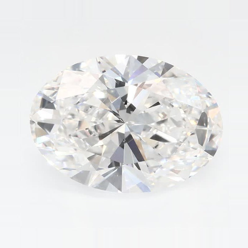 3.05 ct Lab-Grown Diamond – E VVS2 – Oval Cut – GCAL Certified — Sapphire Row · cut7