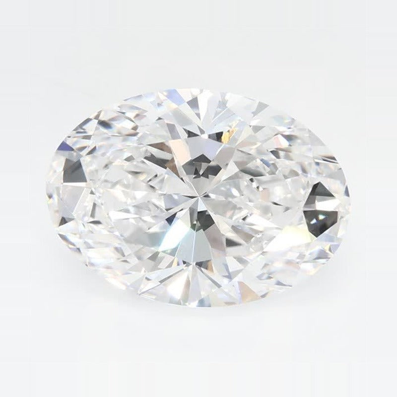 3.02 ct Lab-Grown Diamond – D VVS2 – Oval Cut – GCAL Certified — Sapphire Row · cut7