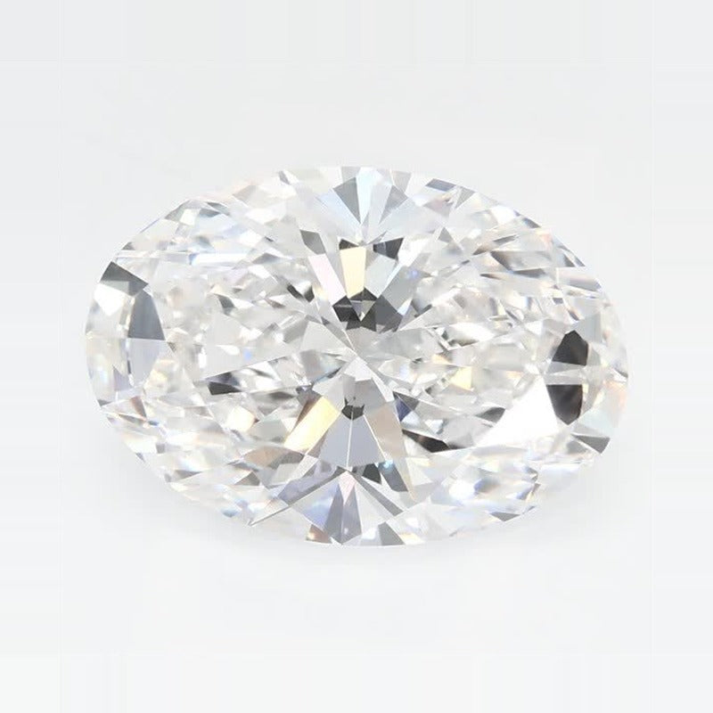 3.01 ct Lab-Grown Diamond – E VVS1 – Oval Cut – GCAL Certified — Sapphire Row · cut7