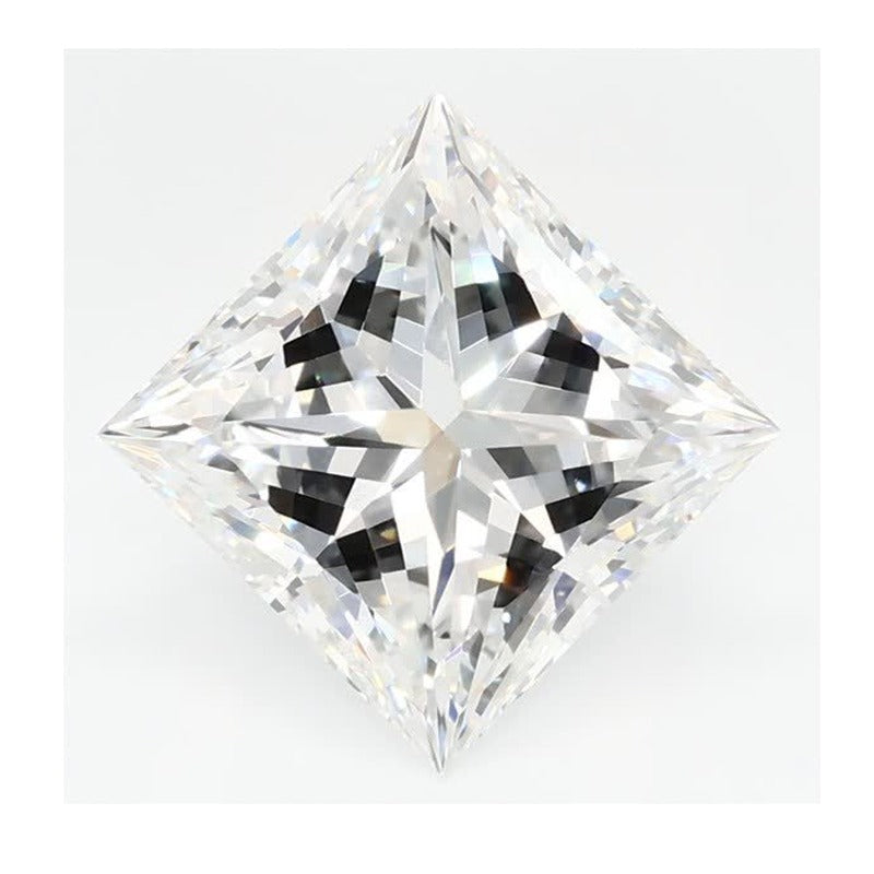 2.96 ct Lab-Grown Diamond – E VVS2 – Square Cut – GCAL Certified — Sapphire Row · cut7