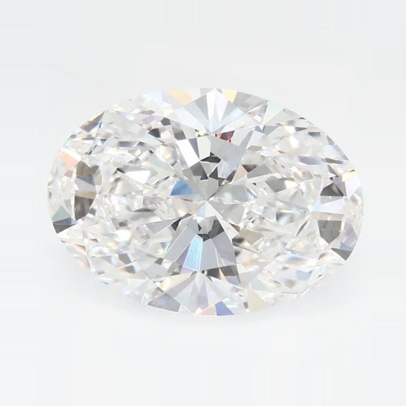 2.73 ct Lab-Grown Diamond – E VVS2 – Oval Cut – GCAL Certified — Sapphire Row · cut7