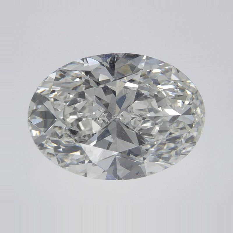 2.70 ct Natural Diamond – I SI1 – Oval Cut – GIA Certified — Sapphire Row · cut7