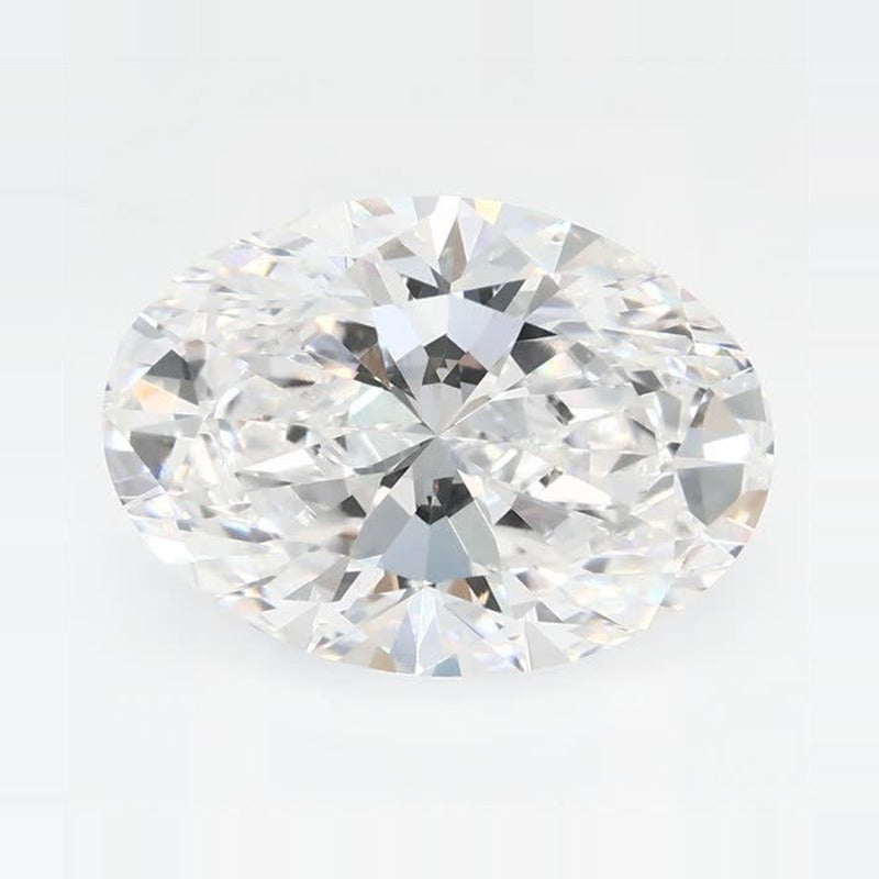 2.57 ct Lab-Grown Diamond – D VVS2 – Oval Cut – GCAL Certified — Sapphire Row · cut7