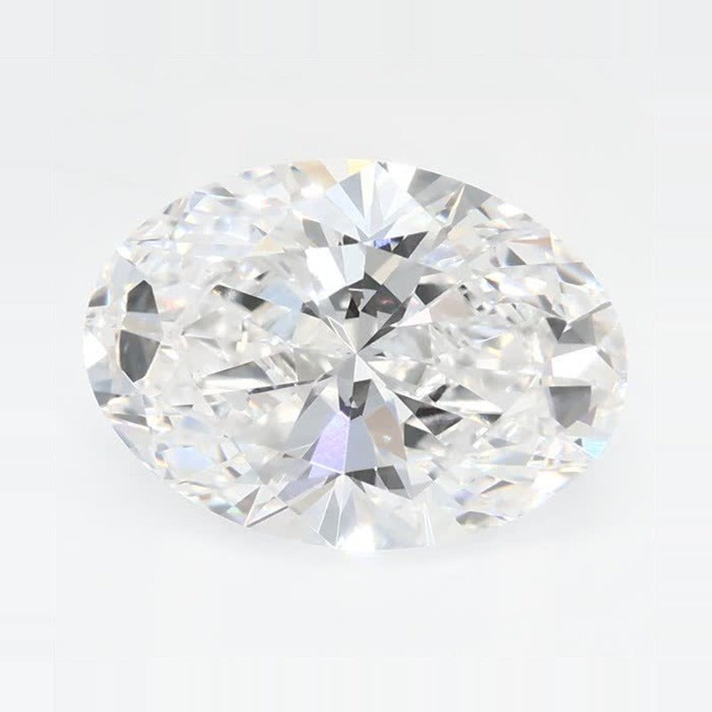 2.56 ct Lab-Grown Diamond – D VVS2 – Oval Cut – GCAL Certified — Sapphire Row · cut7