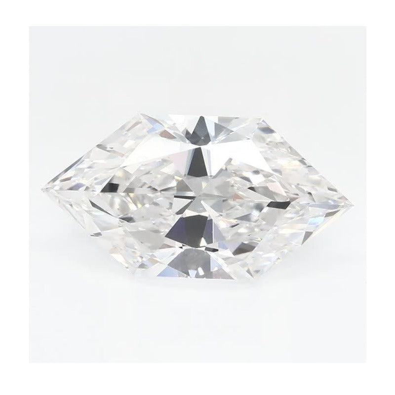 2.51 ct Lab-Grown Diamond – E VS1 – Elongated Hexagon Duchess Faceted-cut – GCAL Certified — Sapphire Row · cut7