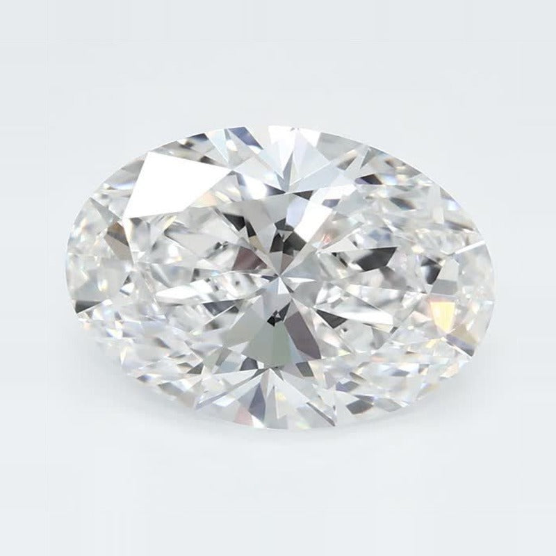 2.09 ct Lab-Grown Diamond – D VVS2 – Oval Cut – GCAL Certified — Sapphire Row · cut7
