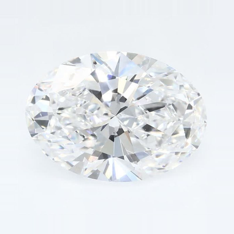 2.09 ct Lab-Grown Diamond – D VVS2 – Oval Cut – GCAL Certified — Sapphire Row · cut7