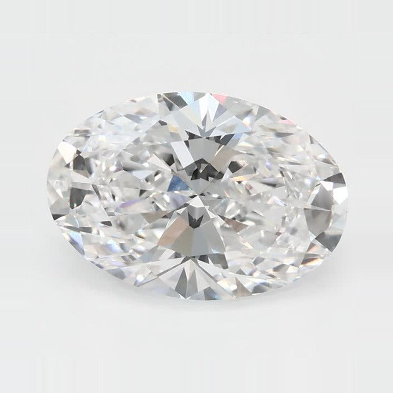 2.08 ct Lab-Grown Diamond – E VVS2 – Oval Cut – GCAL Certified — Sapphire Row · cut7