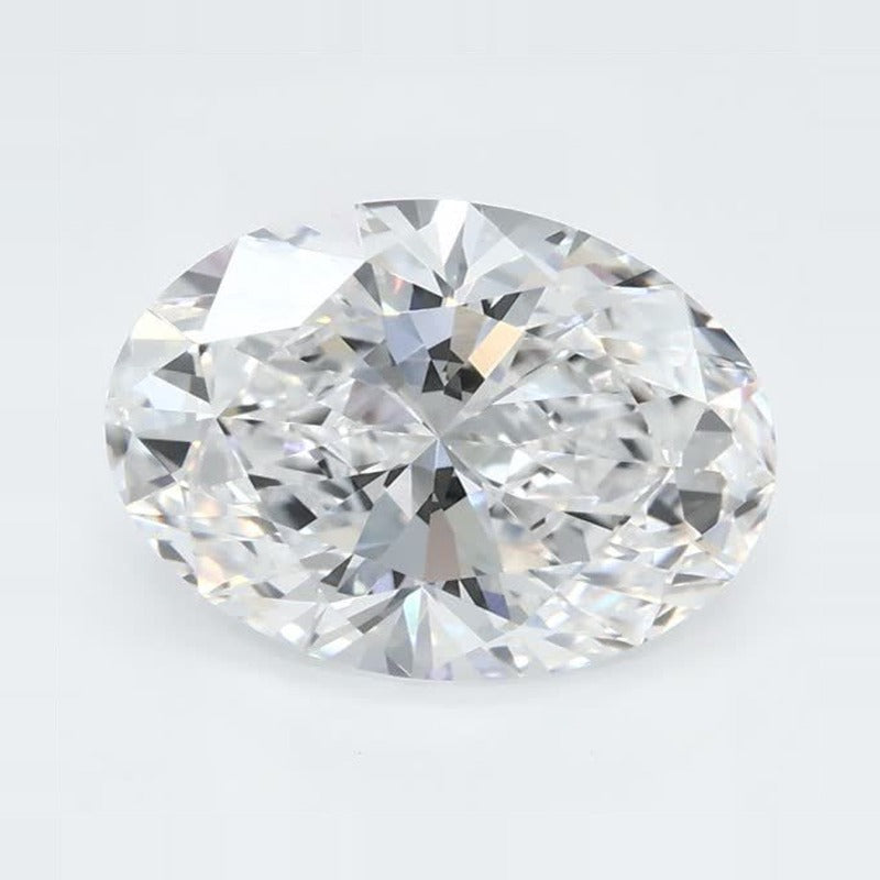 2.08 ct Lab-Grown Diamond – D VVS1 – Oval Cut – GCAL Certified — Sapphire Row · cut7