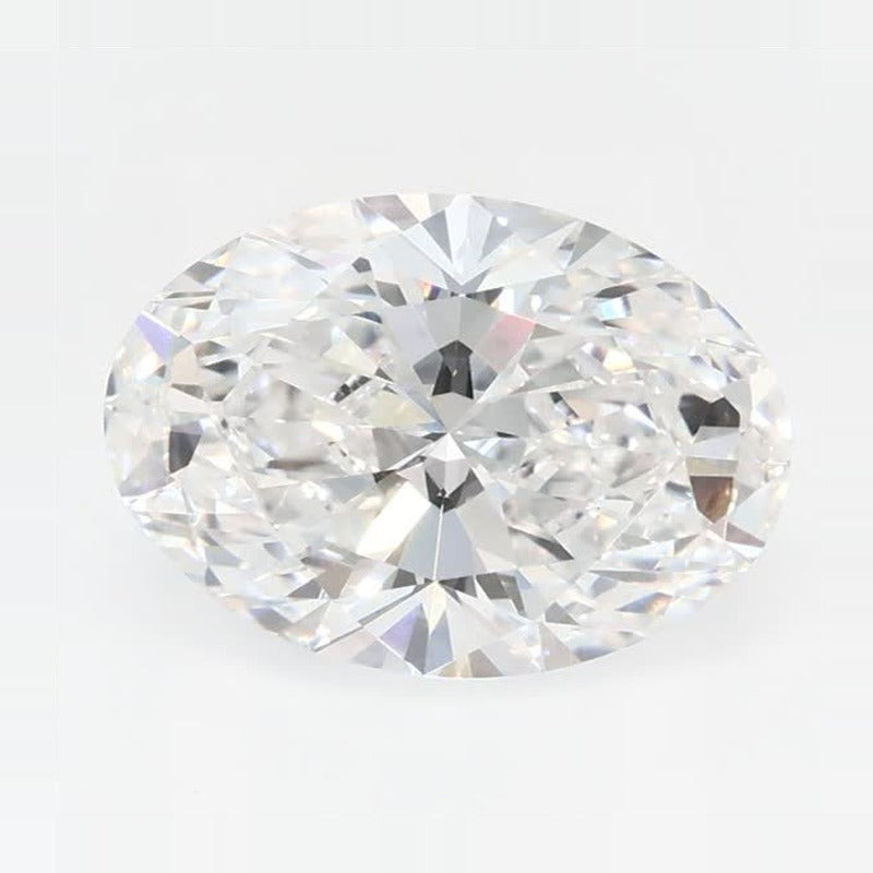 2.08 ct Lab-Grown Diamond – E VVS2 – Oval Cut – GCAL Certified — Sapphire Row · cut7