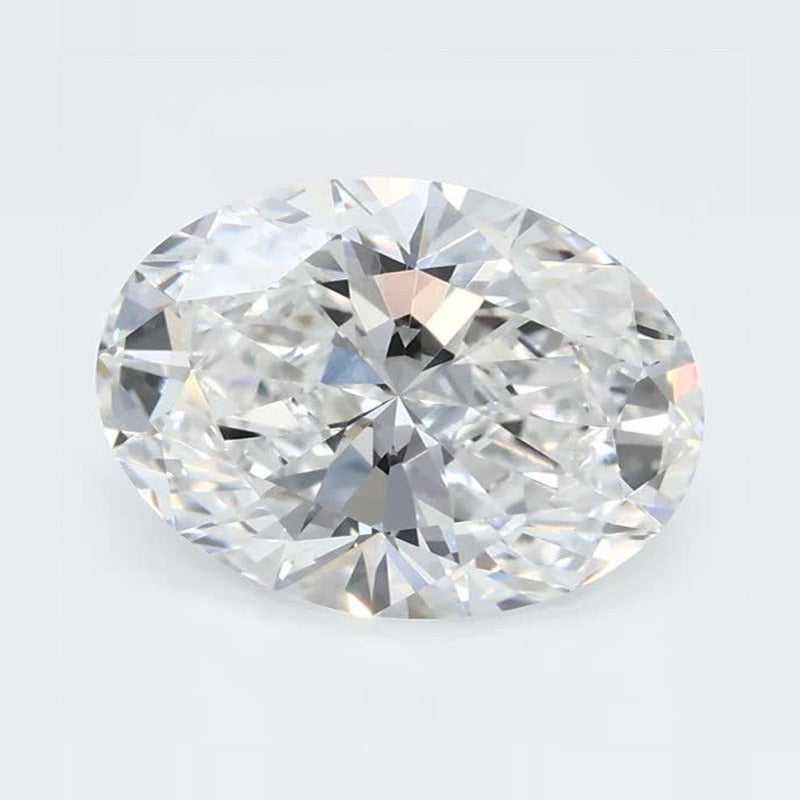 2.08 ct Lab-Grown Diamond – D VVS2 – Oval Cut – GCAL Certified — Sapphire Row · cut7