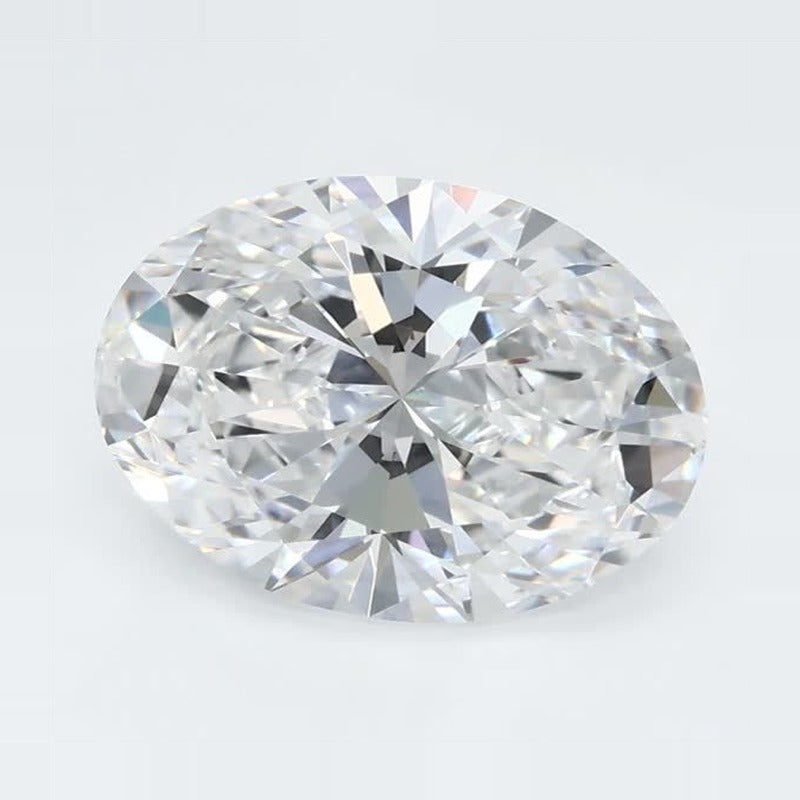 2.08 ct Lab-Grown Diamond – D VVS2 – Oval Cut – GCAL Certified — Sapphire Row · cut7